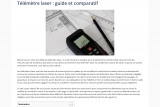 Votre guide d'achat d'un meilleur télémètre laser